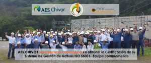 CERTIFICACION AES CHIVOR